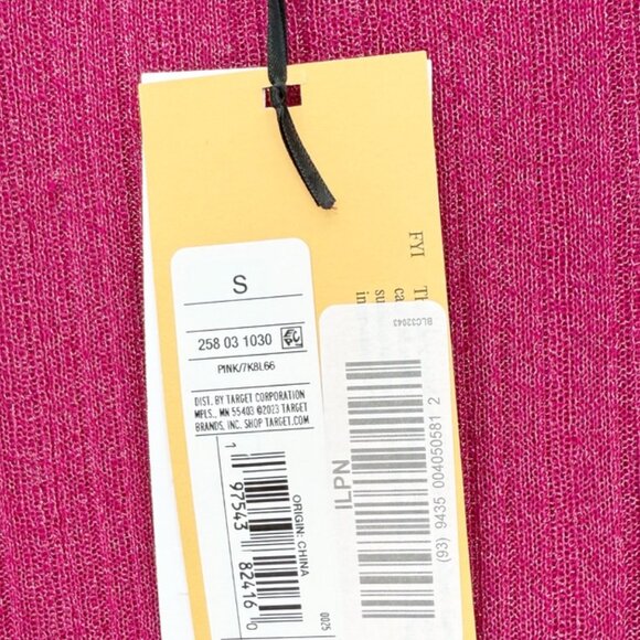 Future Collective with Jenny K. Lopez Crewneck Sheer Sweater Top NEW S - Picture 6 of 10